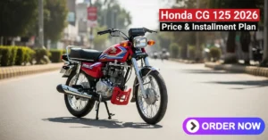 Honda CG 125 2026 Model Price in Pakistan & Best Installment Plan for September 2025