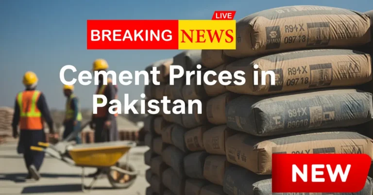 Latest Cement Prices in Pakistan