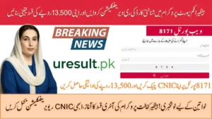 BISP 8171 Q4 2025 Installment Payment CNIC Verification – Check Eligibility & Status